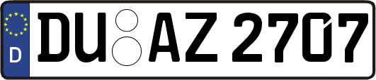 DU-AZ2707