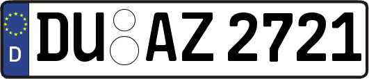 DU-AZ2721