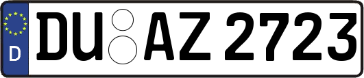 DU-AZ2723
