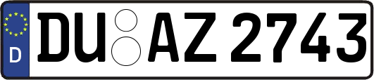 DU-AZ2743