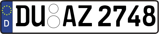 DU-AZ2748