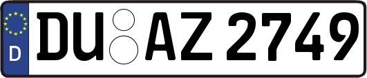 DU-AZ2749