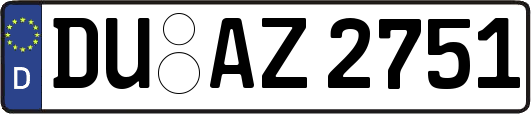 DU-AZ2751