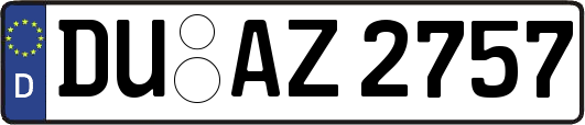 DU-AZ2757
