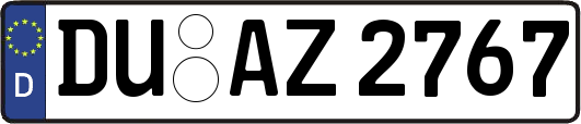 DU-AZ2767