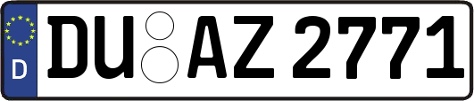 DU-AZ2771
