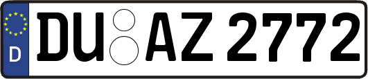 DU-AZ2772