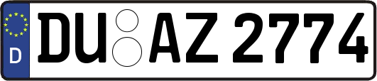 DU-AZ2774