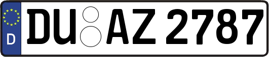 DU-AZ2787