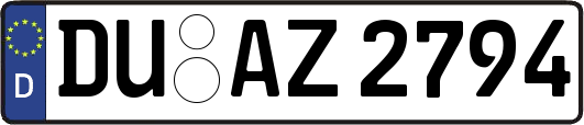 DU-AZ2794