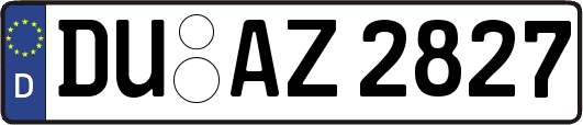 DU-AZ2827
