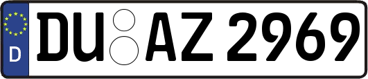 DU-AZ2969