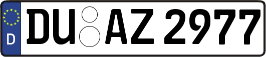 DU-AZ2977