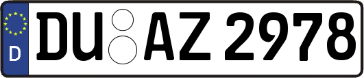 DU-AZ2978