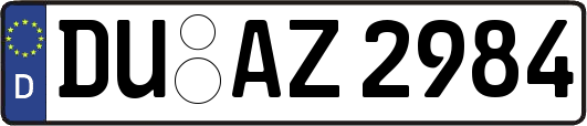 DU-AZ2984