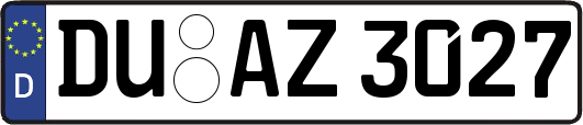 DU-AZ3027