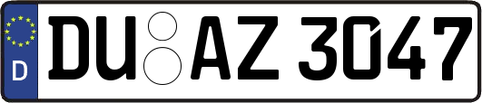 DU-AZ3047