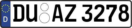 DU-AZ3278