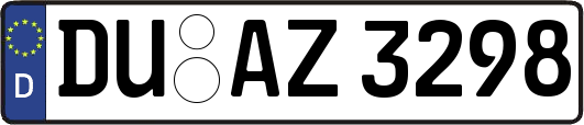 DU-AZ3298