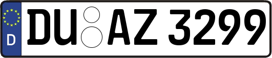 DU-AZ3299