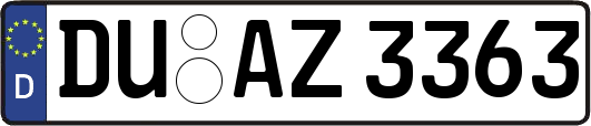 DU-AZ3363