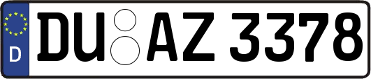 DU-AZ3378
