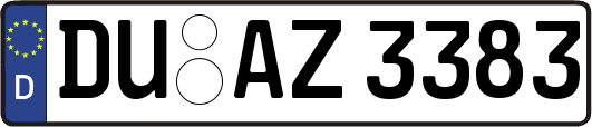 DU-AZ3383