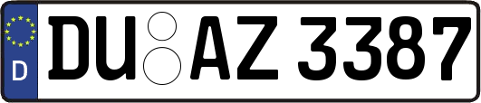 DU-AZ3387