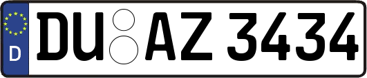 DU-AZ3434