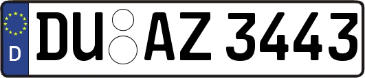 DU-AZ3443