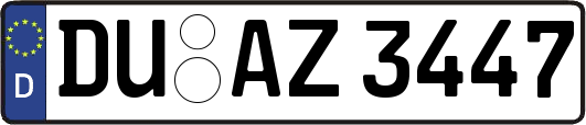 DU-AZ3447