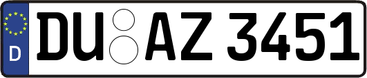 DU-AZ3451