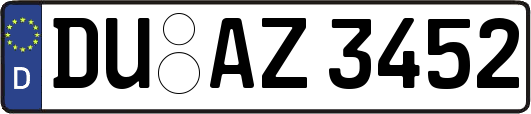 DU-AZ3452