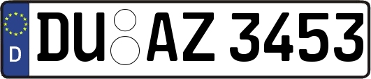 DU-AZ3453