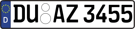 DU-AZ3455