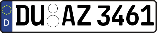 DU-AZ3461