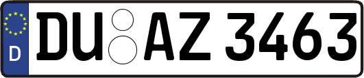 DU-AZ3463