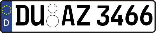 DU-AZ3466