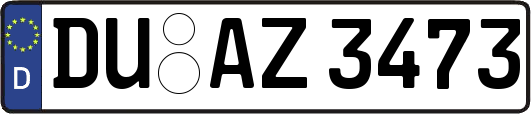DU-AZ3473