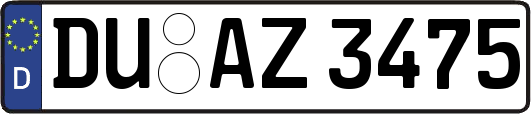 DU-AZ3475