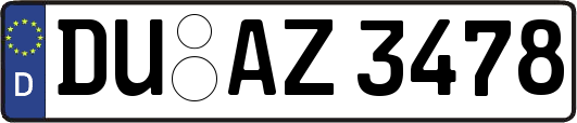 DU-AZ3478