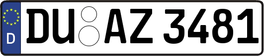 DU-AZ3481