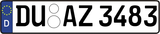 DU-AZ3483