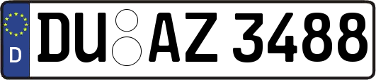 DU-AZ3488