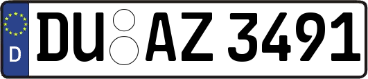DU-AZ3491