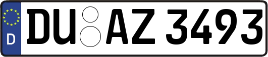 DU-AZ3493