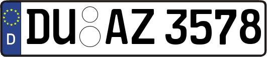 DU-AZ3578