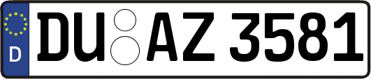 DU-AZ3581