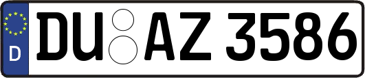 DU-AZ3586