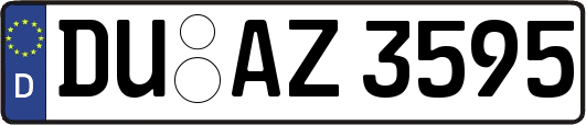 DU-AZ3595